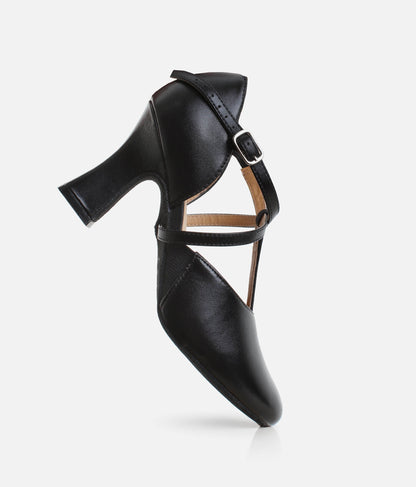 So Danca CH153 -Strap Character Shoe 2.5" heel Black