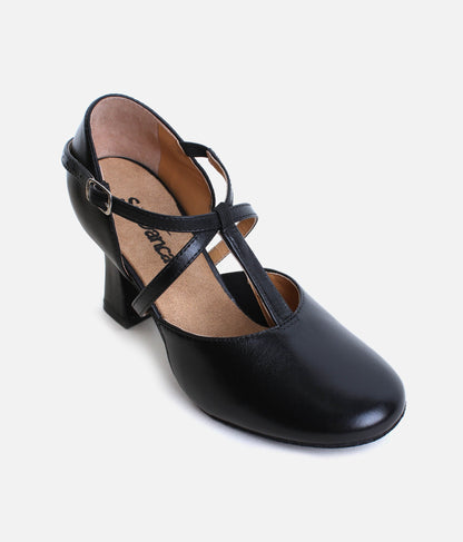 So Danca CH153 -Strap Character Shoe 2.5" heel Black