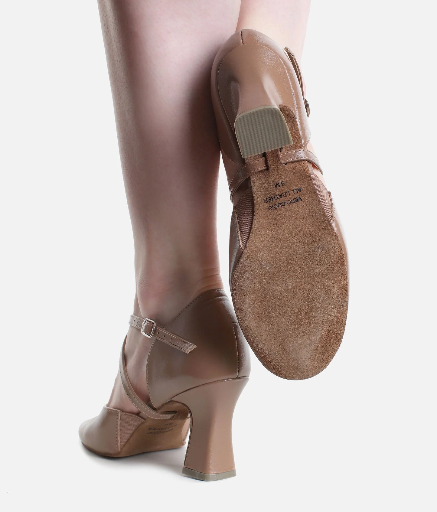 So Danca SD153 - Strap Character Shoe 2.5" heel Tan