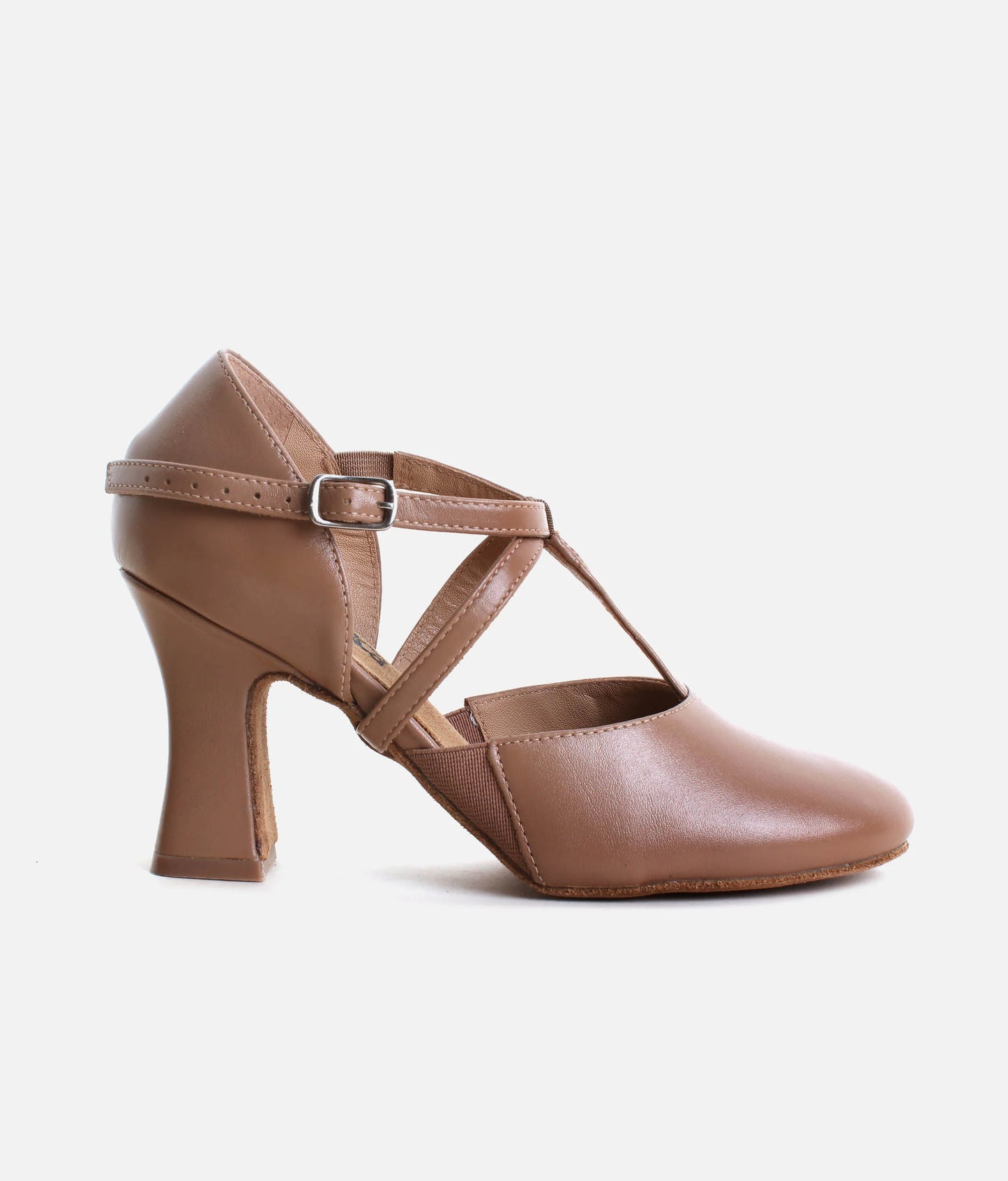 So Danca SD153 - Strap Character Shoe 2.5" heel Tan
