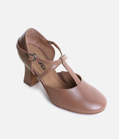 So Danca SD153 - Strap Character Shoe 2.5" heel Tan