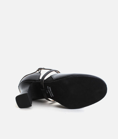 So Danca CH153 -Strap Character Shoe 2.5" heel Black