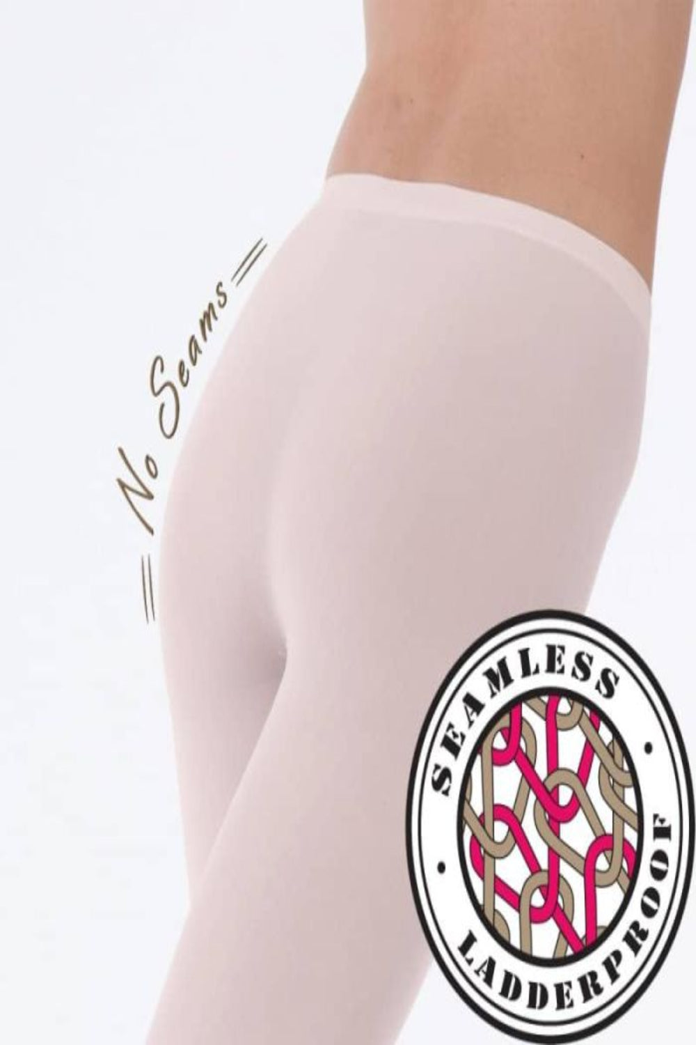 Silky Dance Ultimate seamless ladder proof ballet tights with bonded waistband and no show gusset